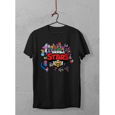Детска тениска Brawl Stars - Leon Face 